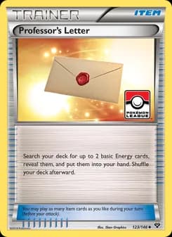 Professor's Letter