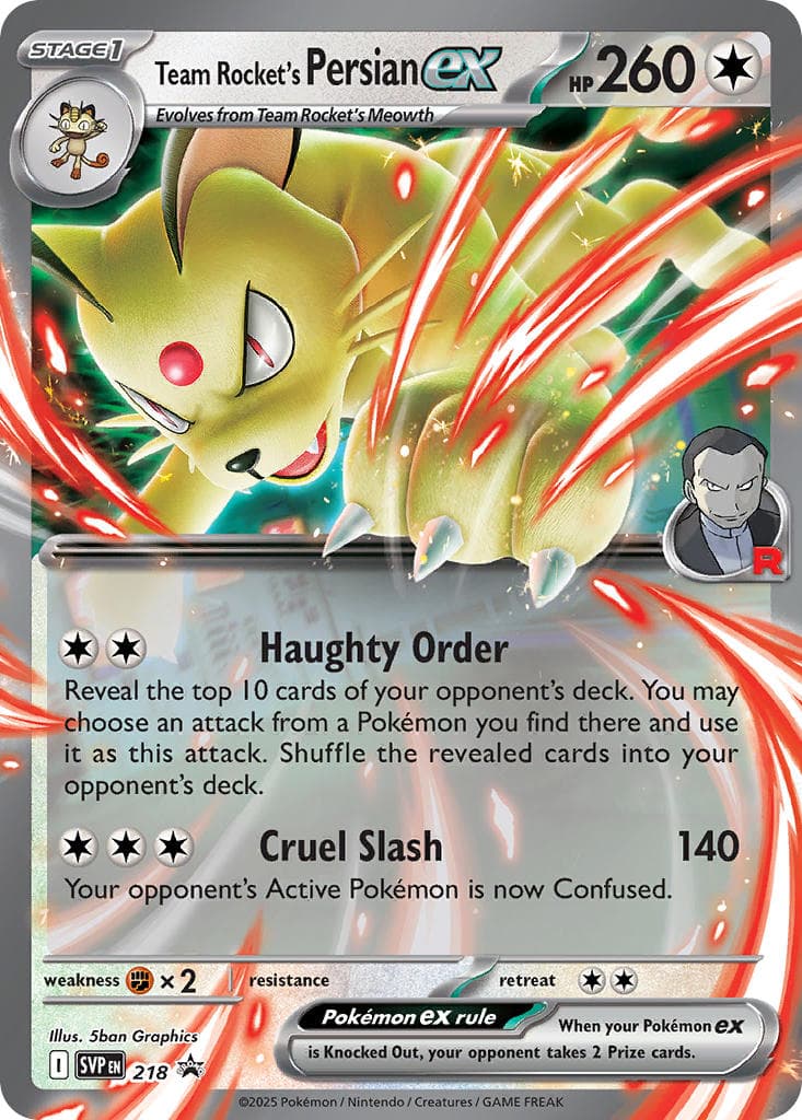 Team Rocket's Persian ex